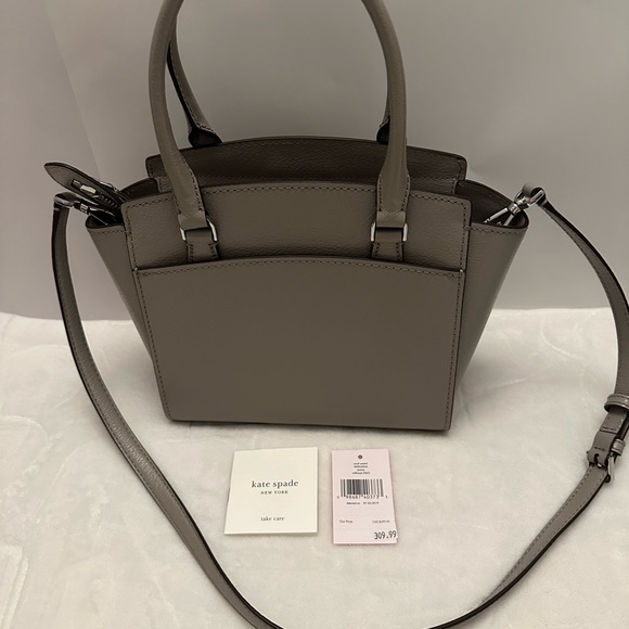 Kate Spade Jeanne Small Satchel Soft Taupe-lightly used with tags - Picture 3 of 9